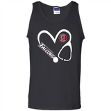 Stethoscope Heart Love Atlanta Falcons For Football Lovers