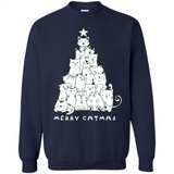 Merry Catmas - Merry Christmas Cat Lover Mug PINGPONG - Sweatshirt