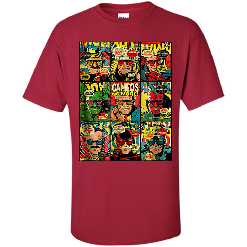 Stan Lee Cosplay Superheroes Shirt Ladies' Boyfriend