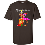 Flamingo Christmas Shirt, Merry Christmas Shirt , Flamingo - Shirt