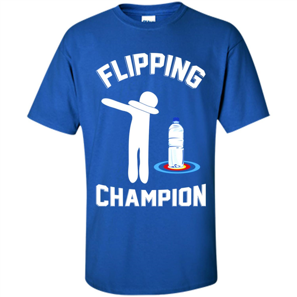 Water Bottle Flipping Tshirt Dabbing Flipping Champion - Shirt