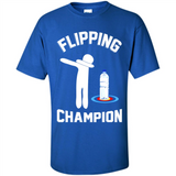 Water Bottle Flipping Tshirt Dabbing Flipping Champion - Shirt