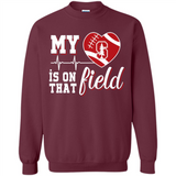 Stanford Cardinal Football My Heart is on that Field - Sweatshirt