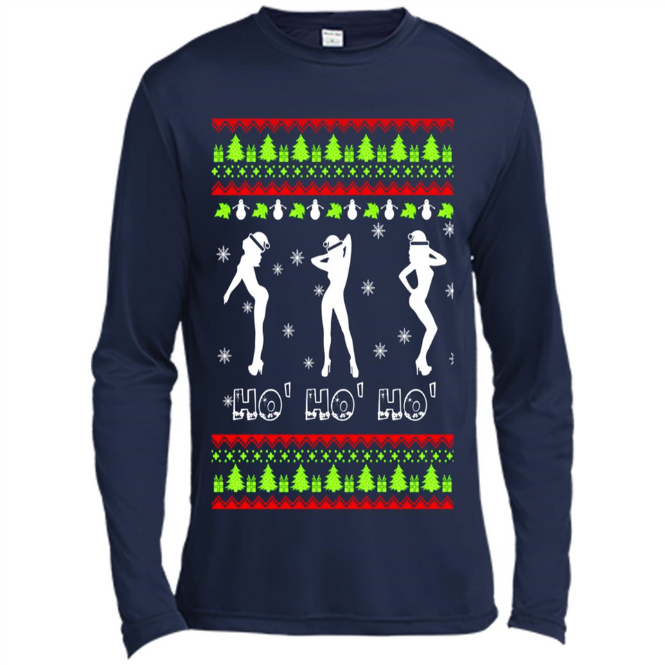 Ho Ho Ho Santa's Helpers Christmas - Canvas Long Sleeve T-Shirt