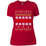 Grandma Ugly Christmas - Ladies' Boyfriend T-Shirt
