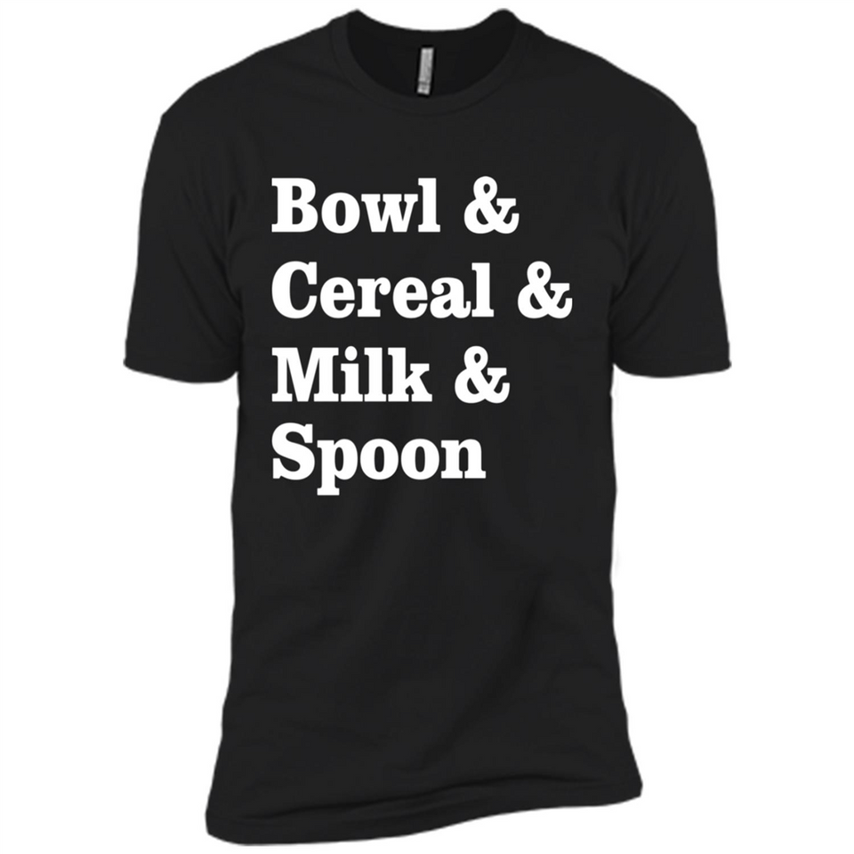 Tasty Cereal Recipe Bowl Milk Spoon