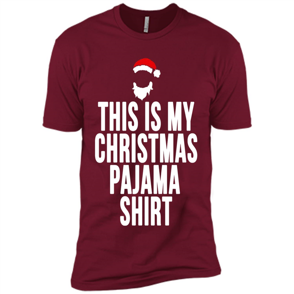 This is my pajama Tshirt Christmas - Premium Short Sleeve T-Shirt