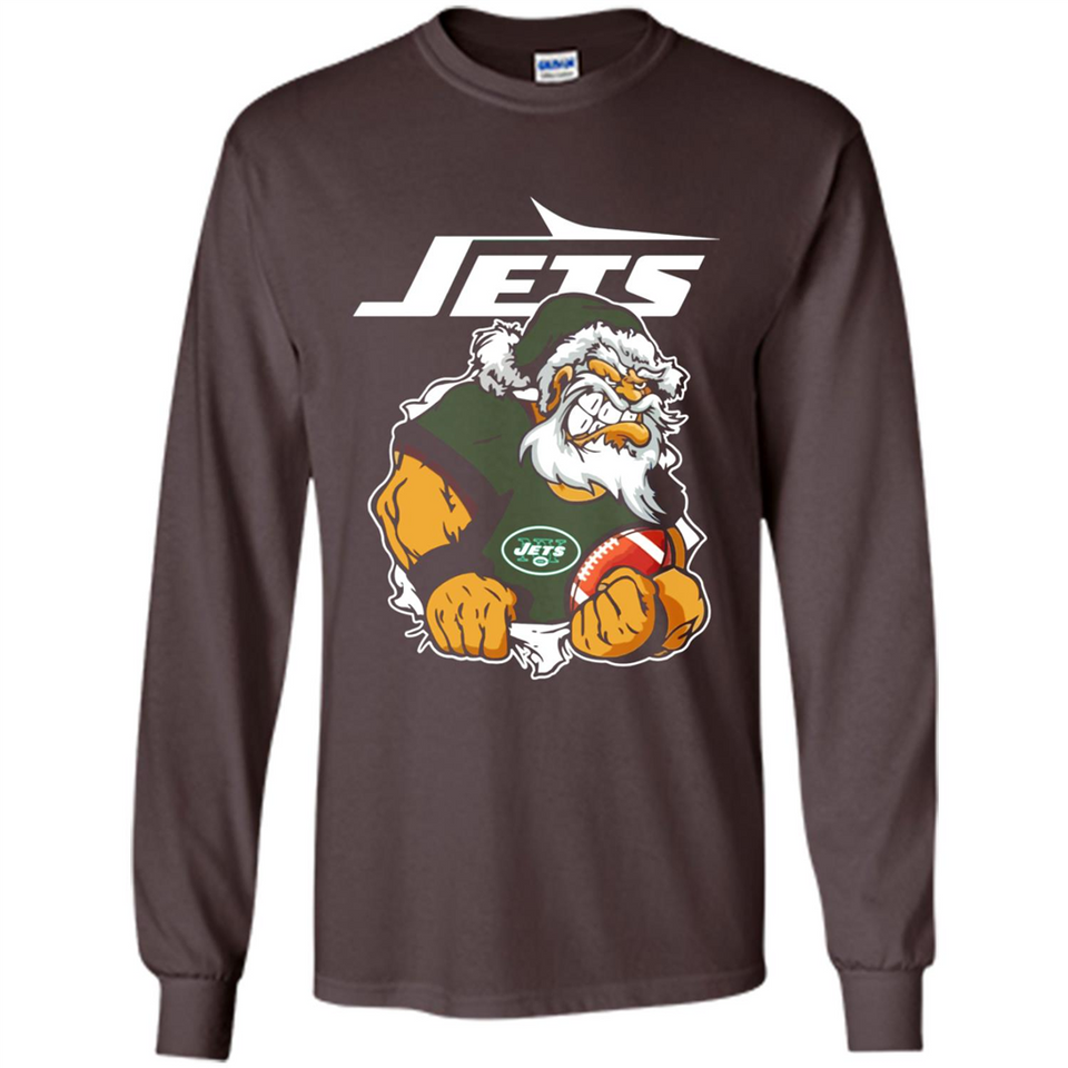 Grumpy Santa Claus Jets Football Team PINGPONG