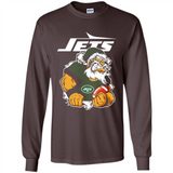 Grumpy Santa Claus Jets Football Team PINGPONG