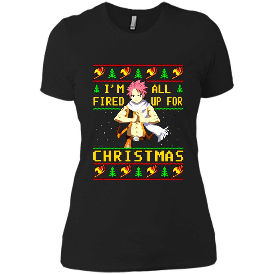 Natsu I’m all fired up for Christmas ugly sweatshirt PINGPONG