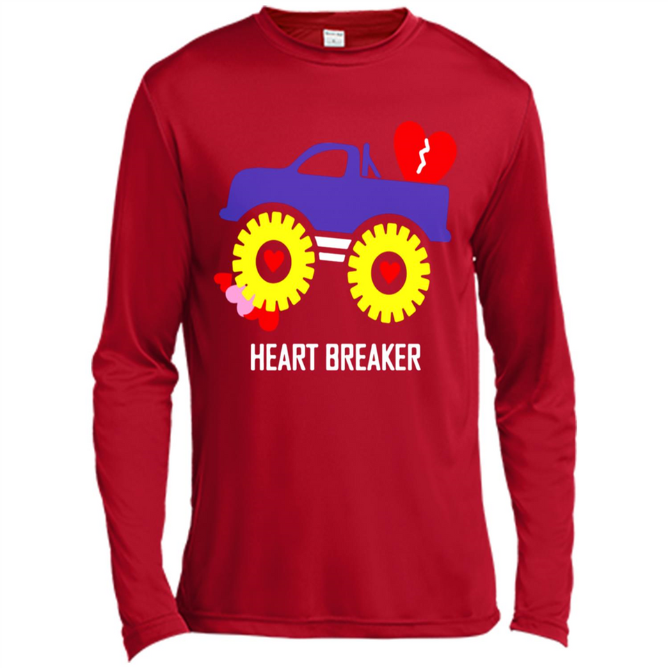 HEART BREAKER BLUE MONSTER TRUCK VALENTINE'S DAY