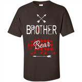 Brother Shirt Buffalo Plaid Family Camping Bear Tee - Shirt