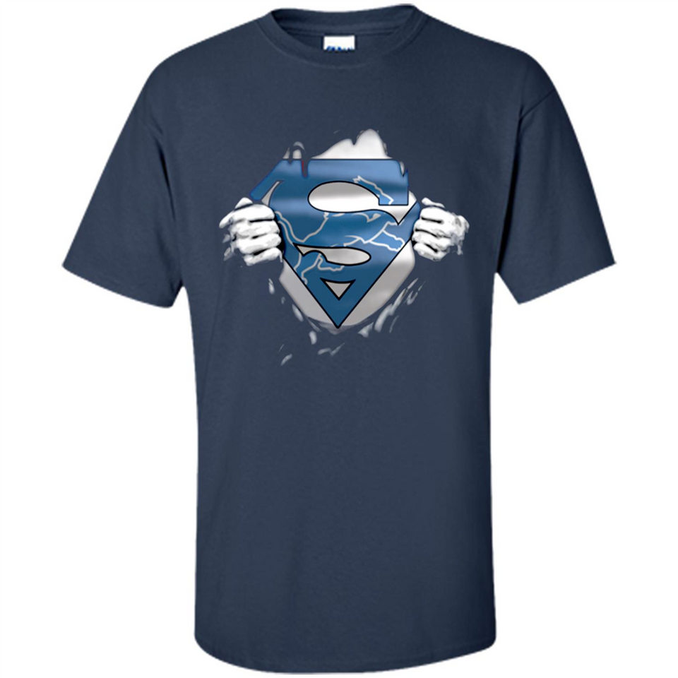 Detroit Lions And Superman Fans - Shirt