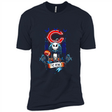Chicago Bears Halloween The Nightmare Before Christmas - Premium Short Sleeve T-Shirt
