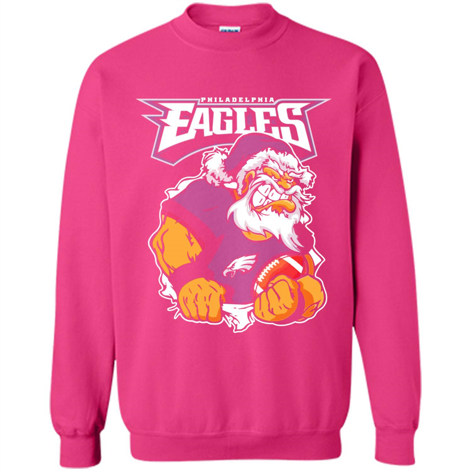 Grumpy Santa Claus Philadelphia Eagles Football Team PINGPONG