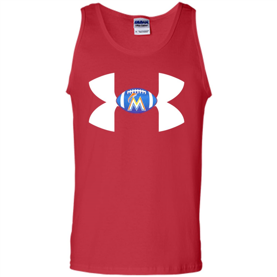 Miami Marlins Under Armour Logo - Tank Top