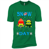 Snow Day Shirt For Carolina Hurricanes Vs Minion Fans pingpong