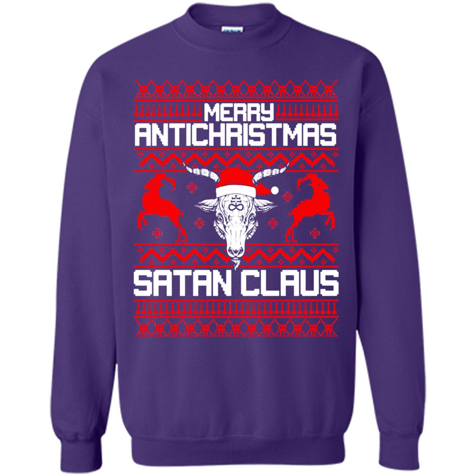 Merry Antichristmas Satan Claus - Sweatshirt