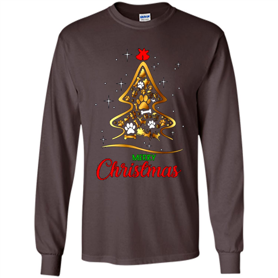 Merry Christmas Dogs Christmas Tree sweater PINGPONG