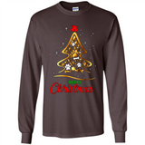 Merry Christmas Dogs Christmas Tree sweater PINGPONG