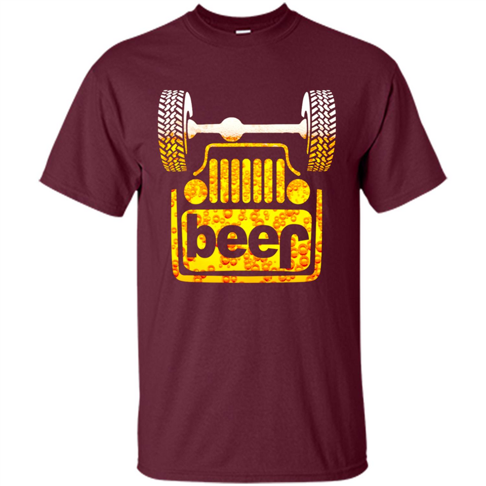 Jeep Reverse Beer Off Roading Funny Drinking