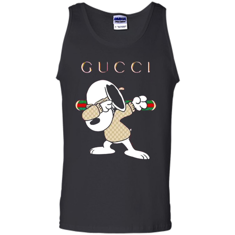 SNOOPY GUCCI DABBING - Tank Top