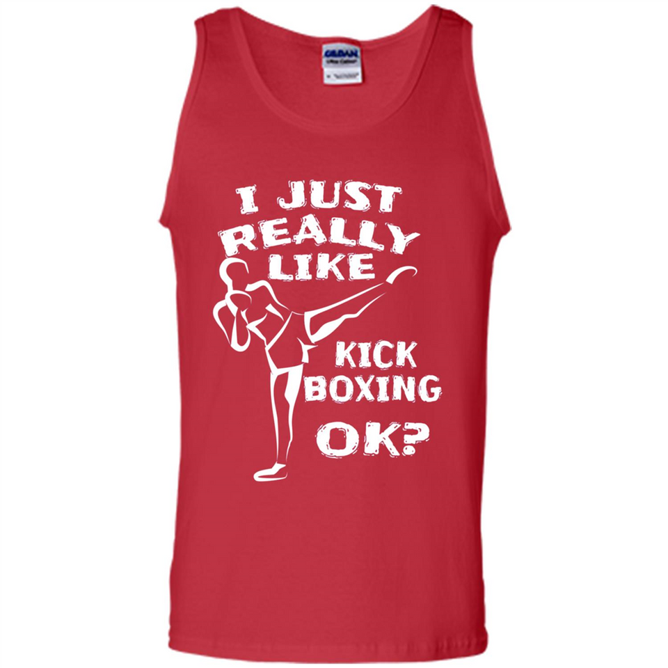 Kick Boxing Shirt Kick Boxer Boxing Workout - Tank Top