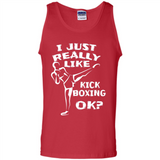 Kick Boxing Shirt Kick Boxer Boxing Workout - Tank Top