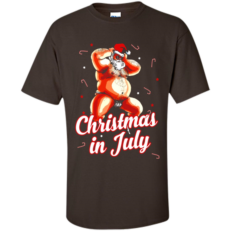 Christmas In July - Funny Dancing Santa - Shirt