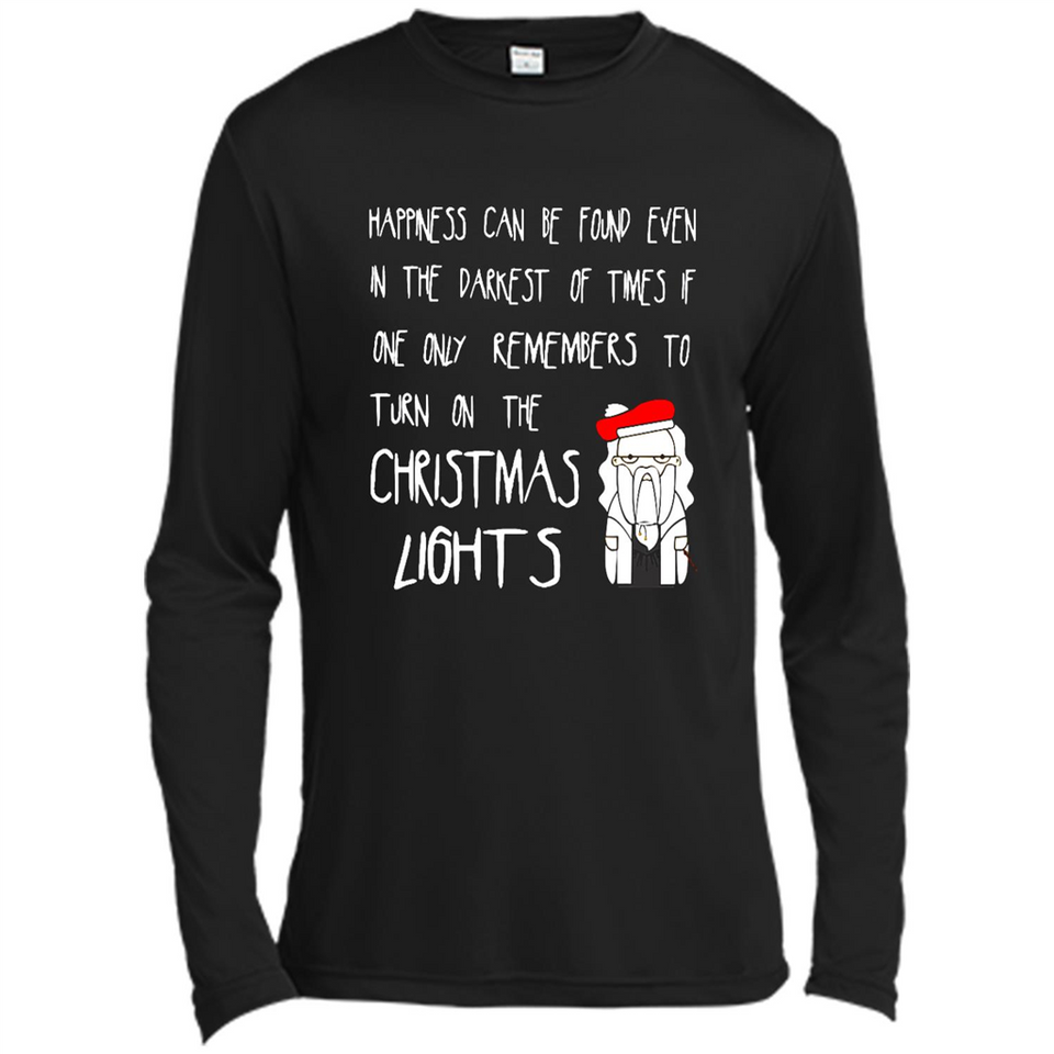 Christmas Ugly Sweater Christmas Lights - Canvas Long Sleeve T-Shirt