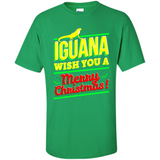 Iguana Wish You A Merry Christmas Animal - Shirt