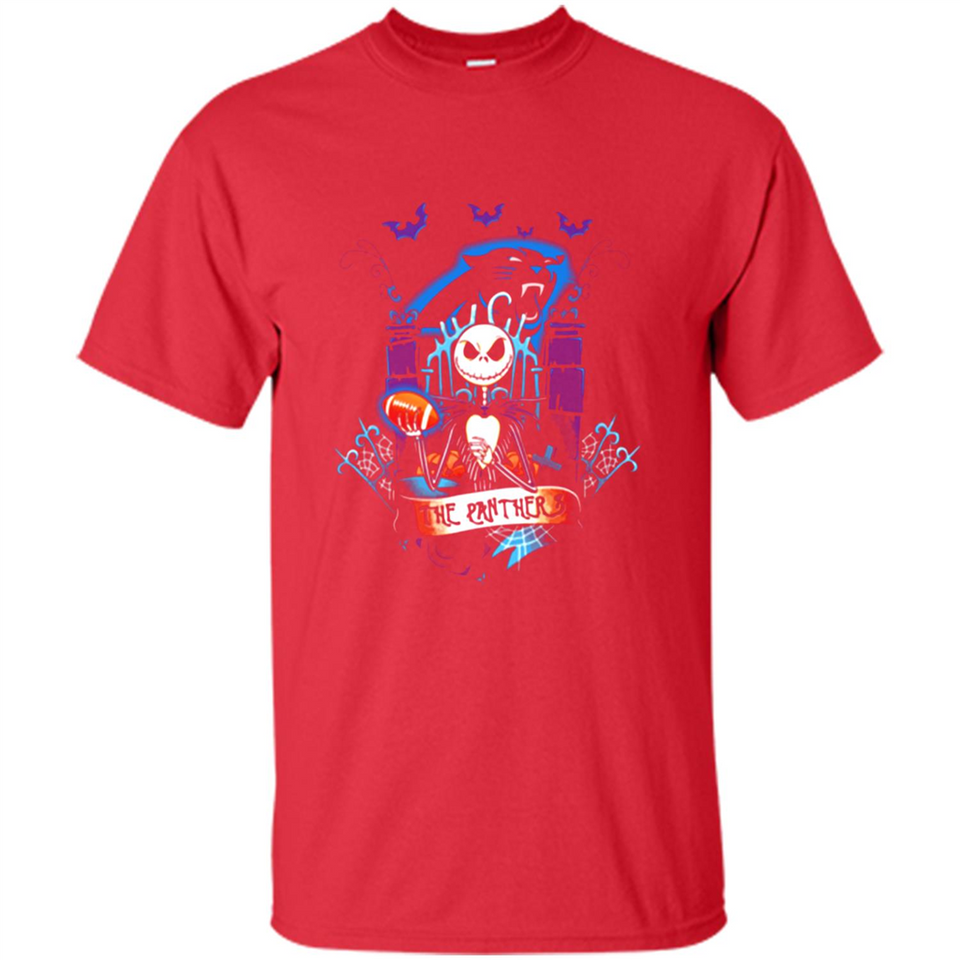 Carolina Panthers Halloween The Nightmare Before Christmas - Shirt