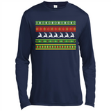 Ugly Christmas Funny Festive - Canvas Long Sleeve T-Shirt