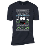 RICK AND MORTY-I TURNED MYSELF INTO A CHRISTMAS SWEATER MORTY UGLY XMAS SWEATER