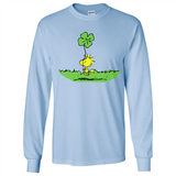 Snoopy Woodstock Shamrock - Long Sleeve T-Shirt