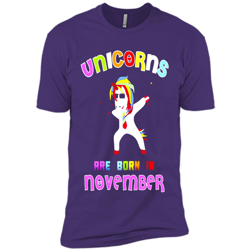 Unicorns Are Born In November Funny
