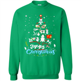 Christmas Ugly Sweater Animal Tree Pine Merry Christmas - Sweatshirt