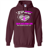 I Wear Purple For My Brother Chiari Malformation - Hoodie