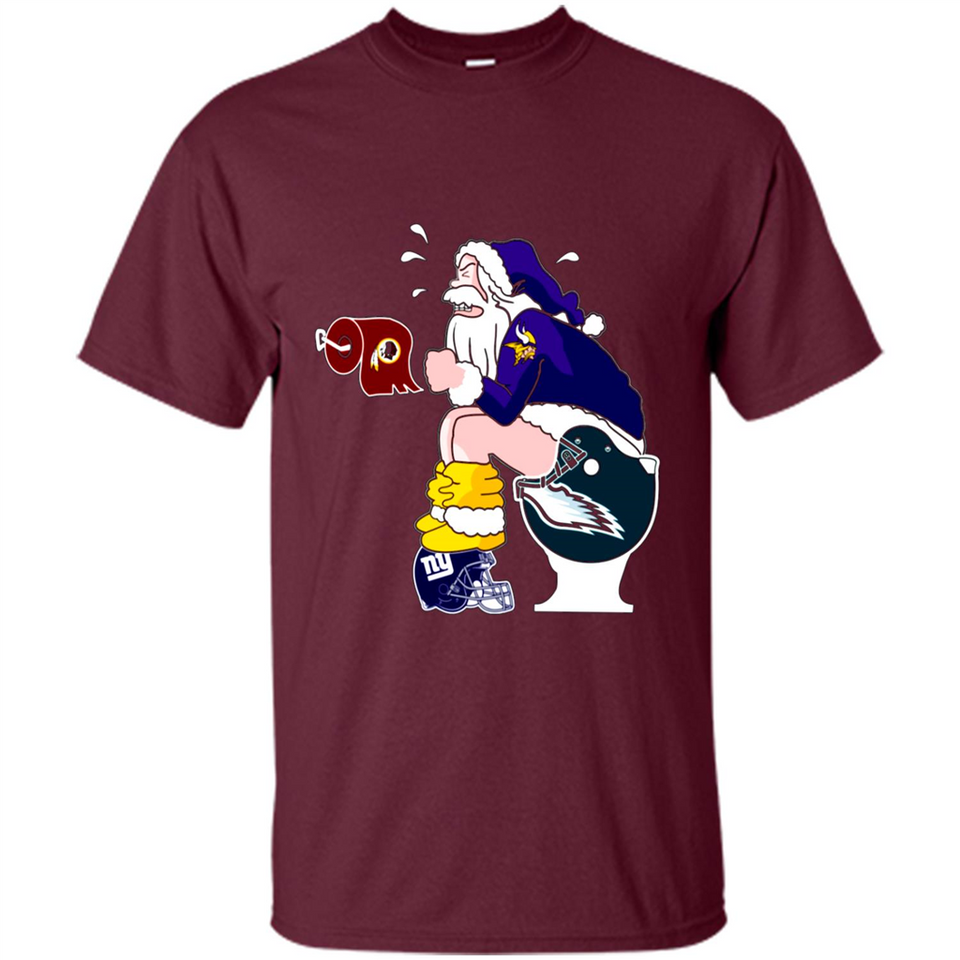 Minnesota Vikings Toilet Santa Claus PINGPONG