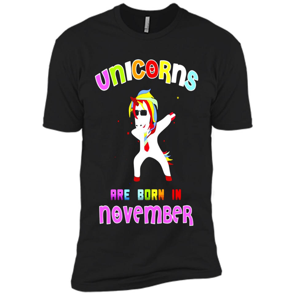 Unicorns Are Born In November Funny