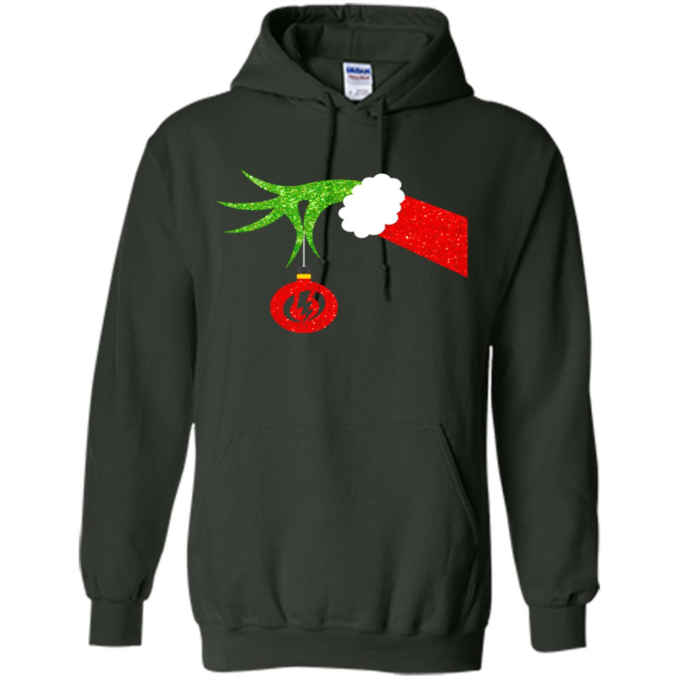 Funny Grinch Hand Holding Electric Ornament Christmas PING PONG