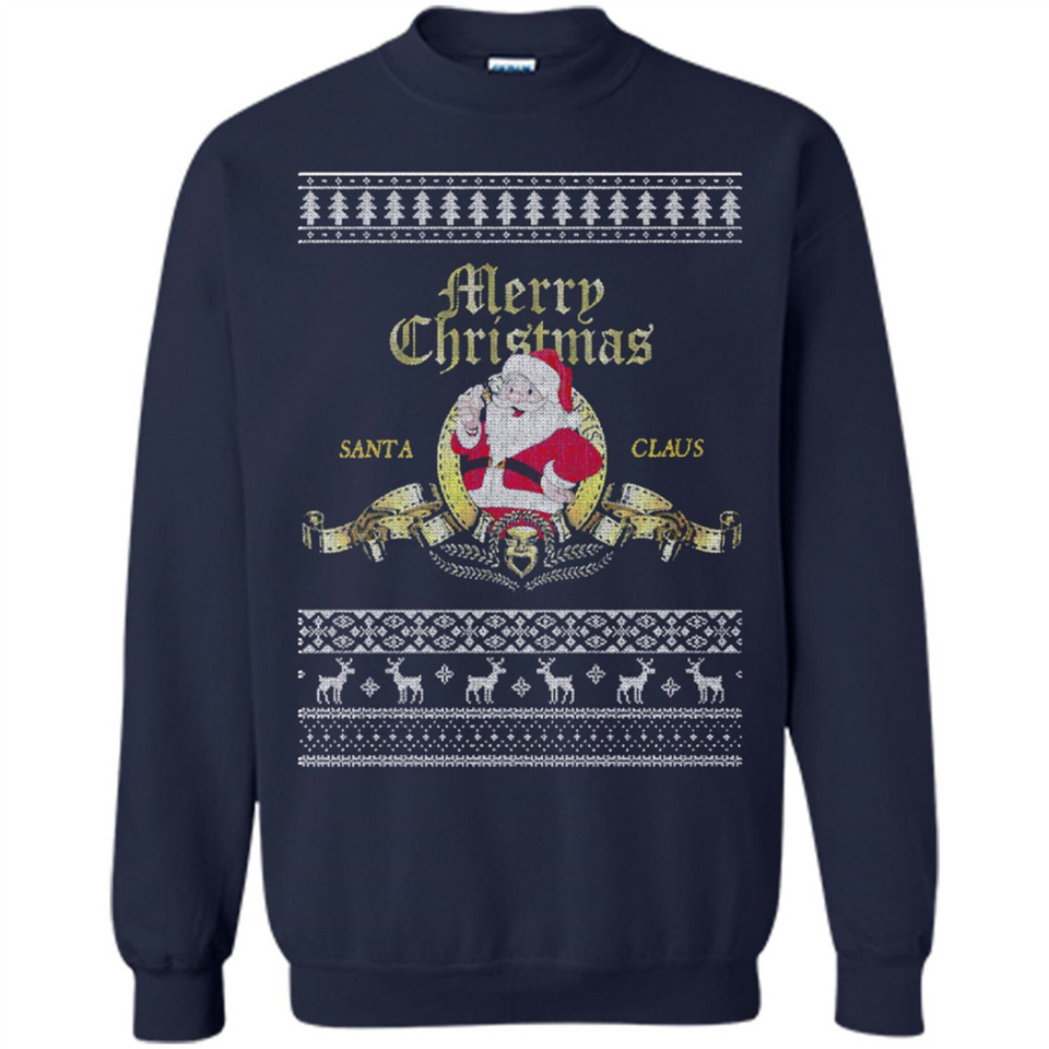 Christmas Santa Goldwyn Mayer Logo - Sweatshirt