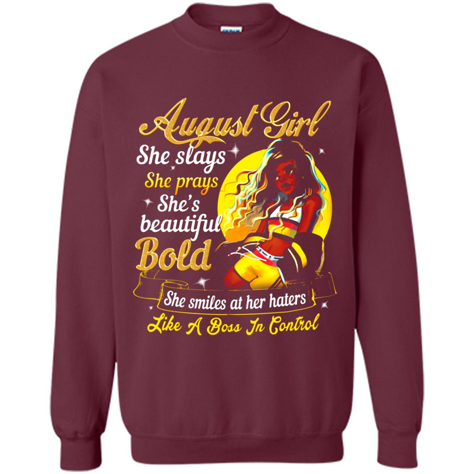 August Girl She Slays She Prays She's Beautiful PINGPONG