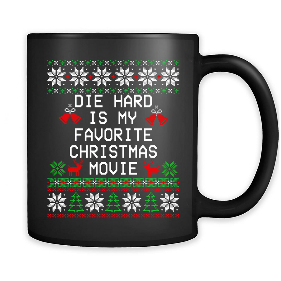 Die Hard Is My Favorite Christmas Movie Ugly Xmas PINGPONG