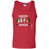 Christmas Garden Gnome Hanging With My Gnomies - Tank Top