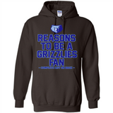 Reasons to be a Memphis Grizzlies Fan Complete List on Back - Hoodie
