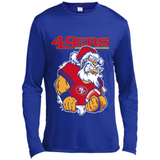Grumpy Santa Claus San Francisco 49ers Football Team PINGPONG