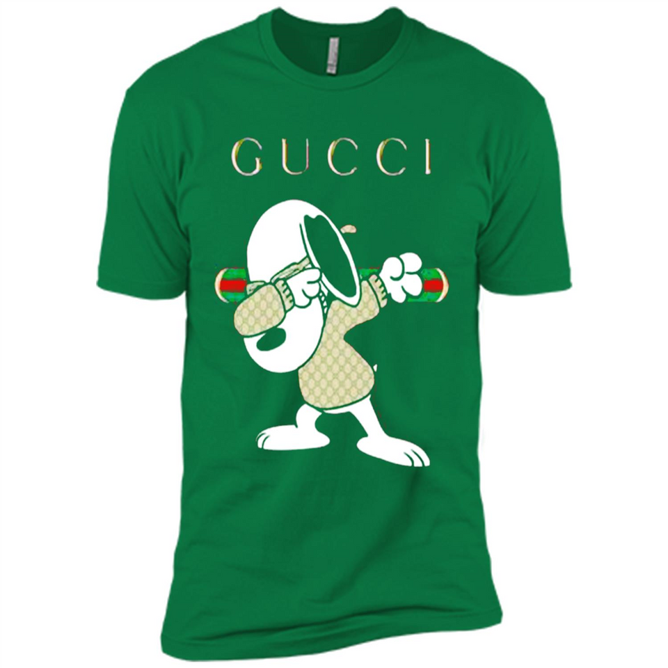 SNOOPY GUCCI DABBING - Premium Short Sleeve T-Shirt