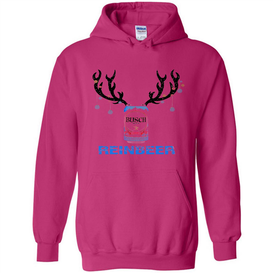 Busch Reinbeer Funny Beer Reindeer Christmas Sweatshirt - Hoodie