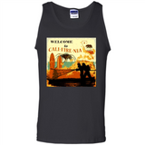 Paradise California Camp Fire Youth T-Shirt PINGPONG - Tank Top